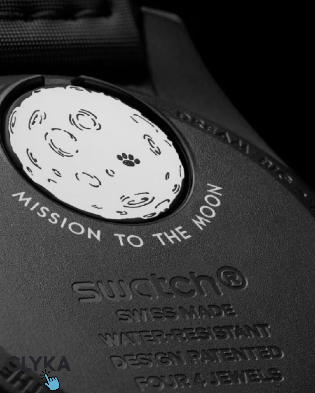 Reloj Premium Omega x Swatch-Mission To the Moonphase-New moon