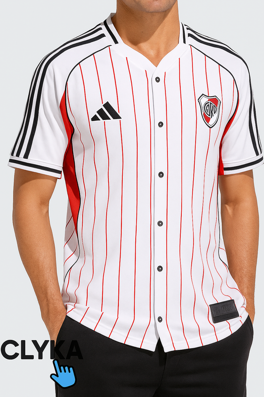 Camiseta beisbolera River Plate