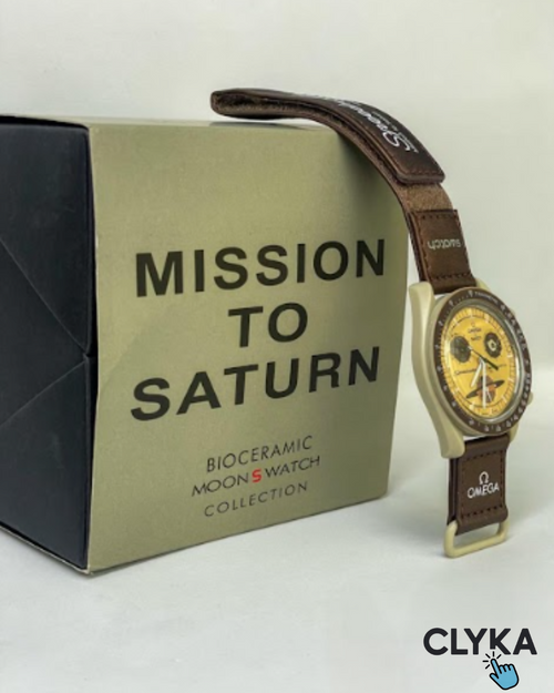 Reloj Premium Omega x Swatch-Mission To Saturn