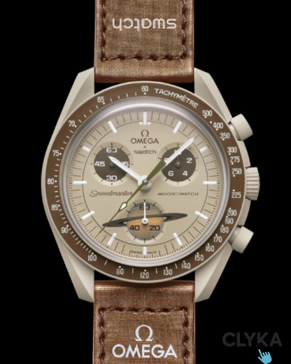 Reloj Premium Omega x Swatch-Mission To Saturn