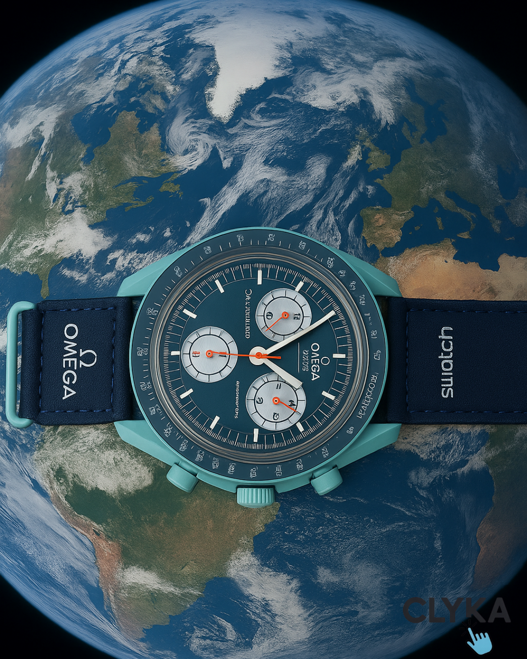 Reloj Premium Omega x Swatch-Mission on Earth