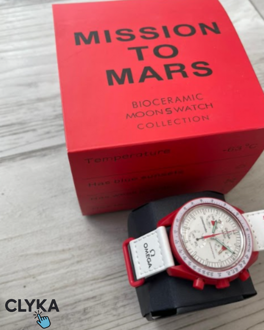 Reloj Premium Omega x Swatch-Mission To Mars