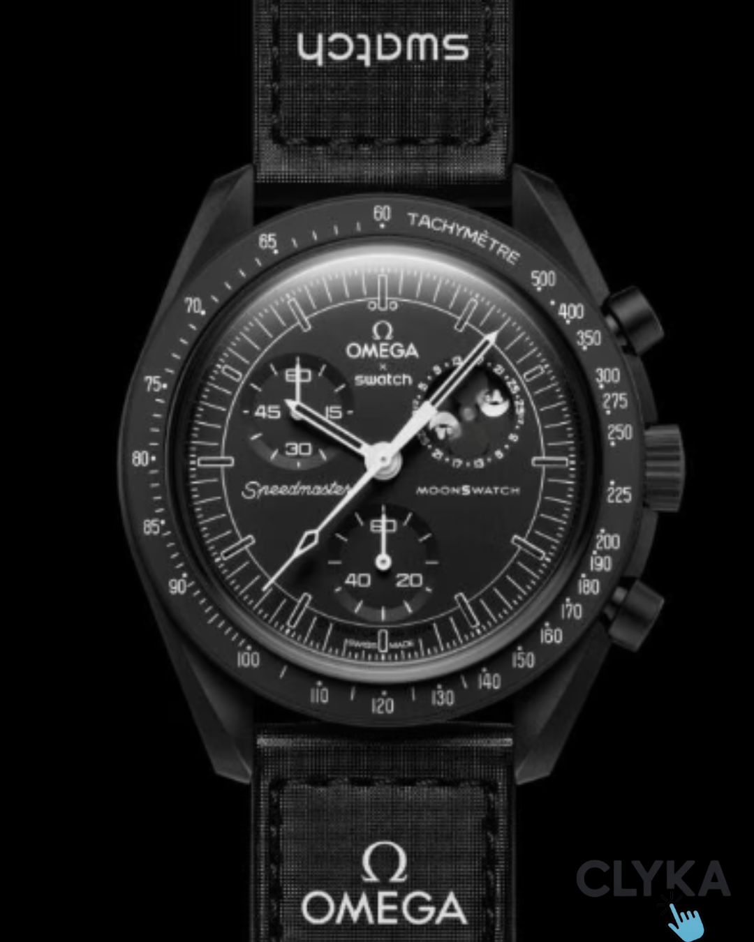 Reloj Premium Omega x Swatch-Mission To the Moonphase-New moon