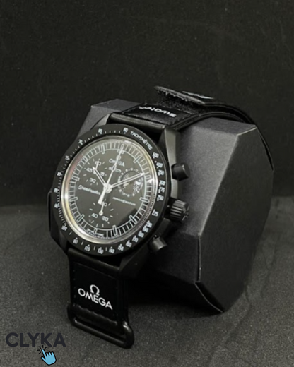 Reloj Premium Omega x Swatch-Mission To the Moonphase-New moon