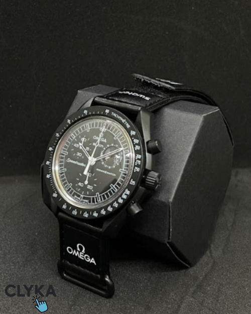 Reloj Premium Omega x Swatch-Mission To the Moonphase-New moon