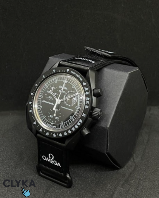 Reloj Premium Omega x Swatch-Mission To the Moonphase-New moon