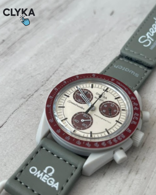 Reloj Premium Omega x Swatch-Mission To Pluto
